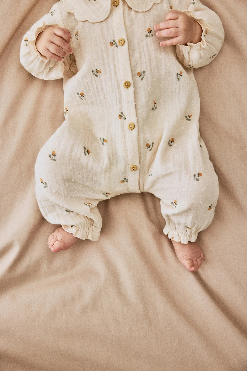 Cotton Muslin Romper Suit