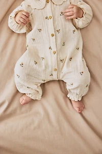 Cotton Muslin Romper Suit