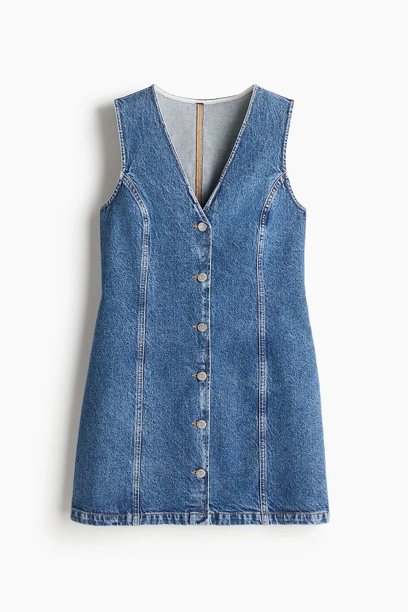 A-Line Denim Dress
