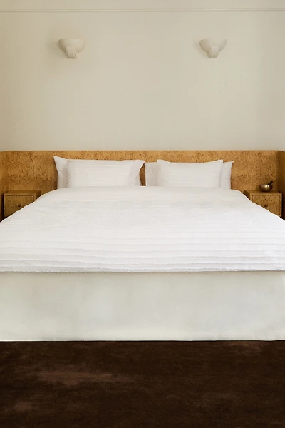 Tufted King/Queen Duvet Cover Set