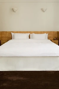 Tufted King/Queen Duvet Cover Set