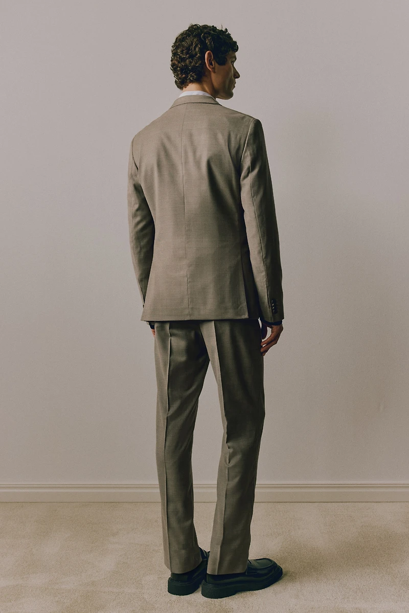 Slim-Fit Suit Pants