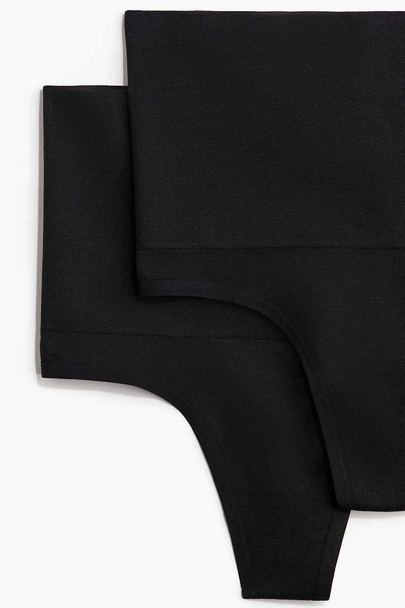 2-pack Medium Shape Thong Briefs