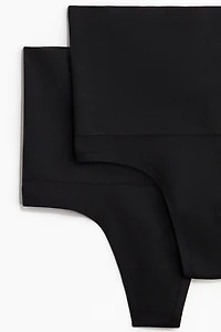 2-pack Medium Shape Thong Briefs