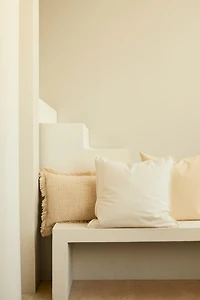 Linen-blend Cushion Cover