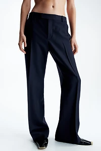 Pantalon sur mesure en laine mélangée