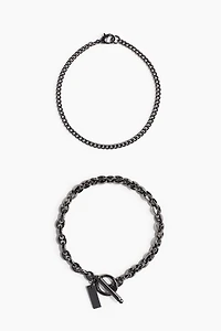 Lot de 2 bracelets