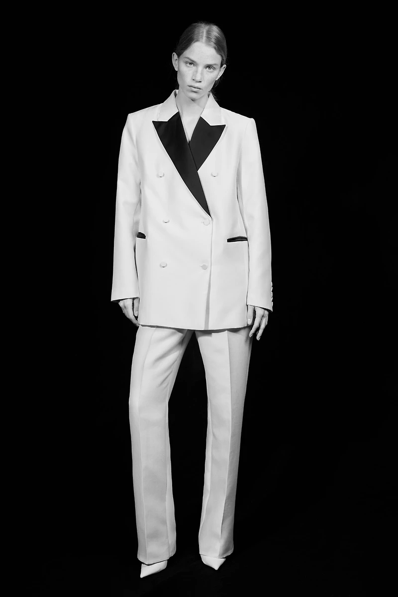 Double-Breasted Blazer