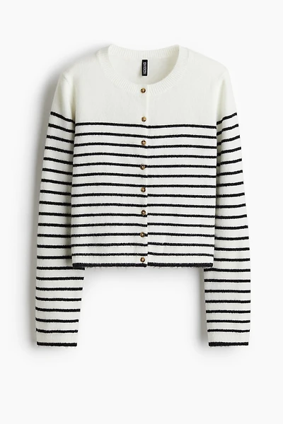 Fine-Knit Cardigan