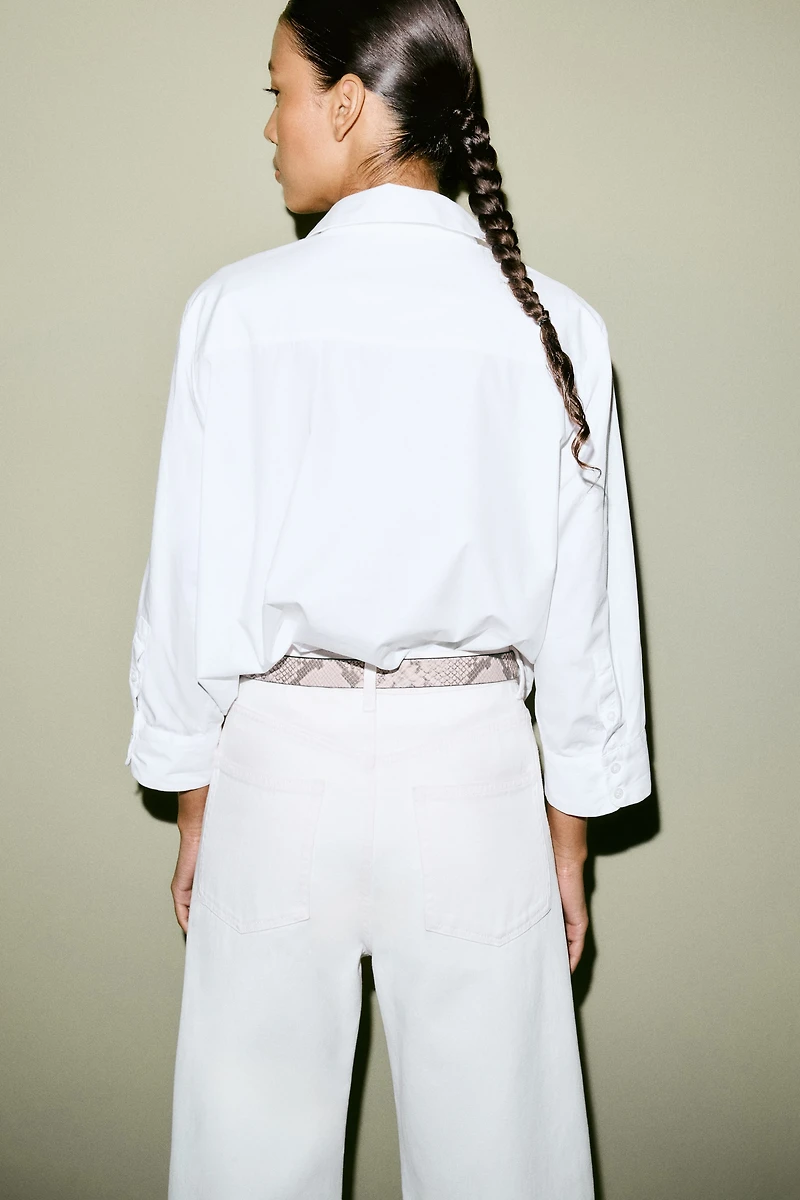 Cotton Poplin Shirt