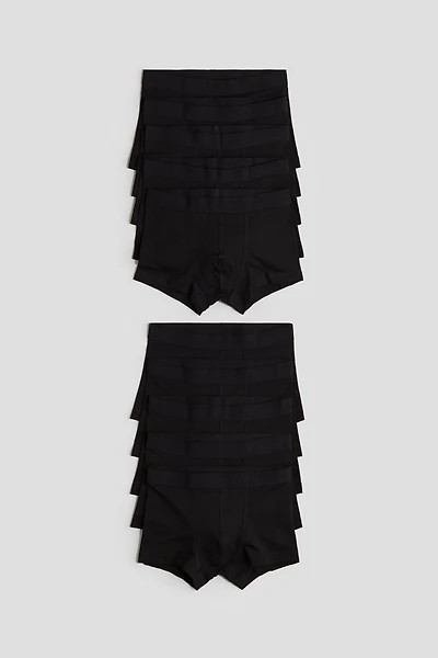 10-Pack Cotton Boxer Briefs