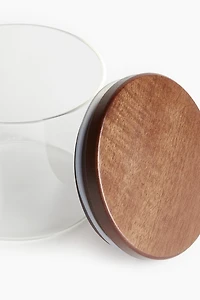 Small Glass Jar with Lid