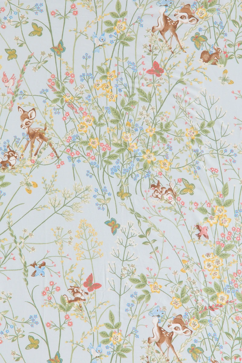 Patterned Cotton Fitted Sheet