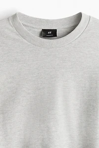 Oversized Long-Sleeved Jersey Shirt