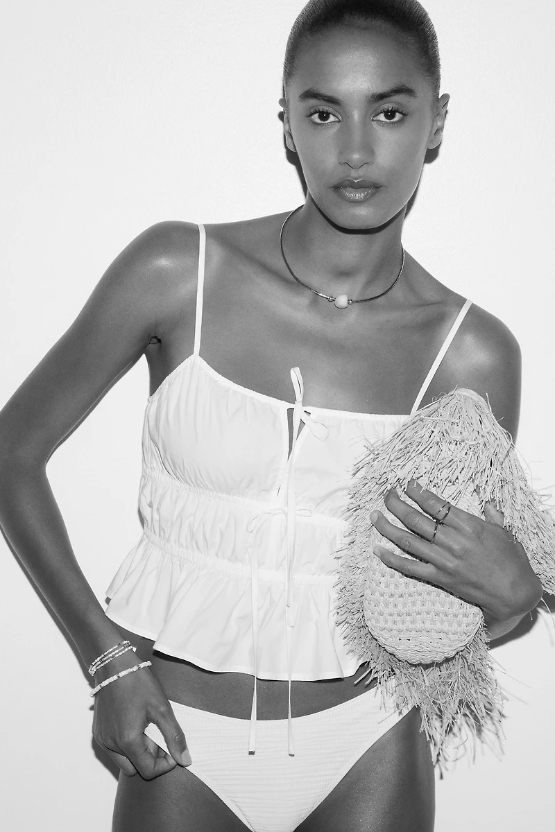 Peplum Camisole Top