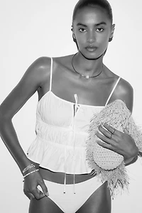 Peplum Camisole Top