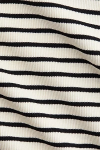 MAMA Ribbed Jersey Top