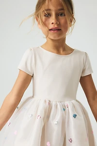 Dress with Flared Skirt