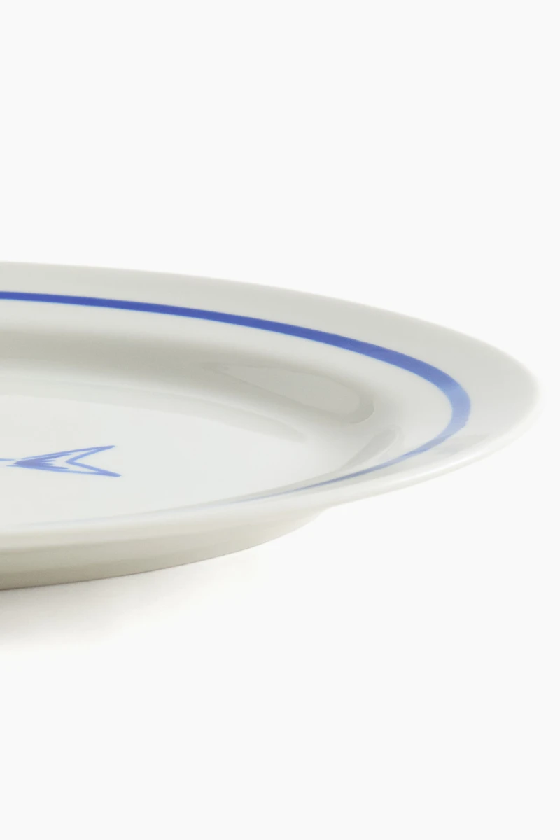 Large Porcelain Serving Plate