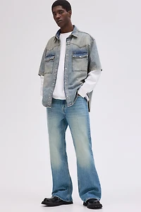 Jean bottillon coupe classique taille haute