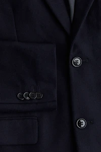 Regular Fit Wool-Blend Jacket