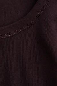 Long-sleeved Jersey Top