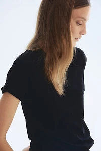 Silk-Blend T-Shirt