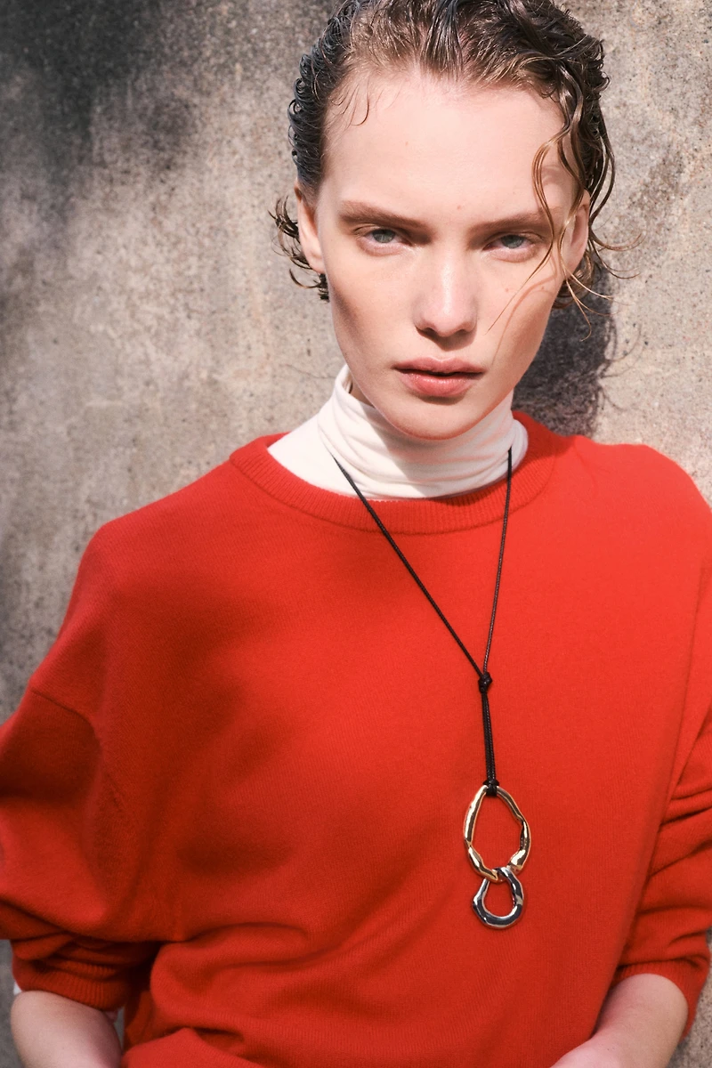 Fine-Knit Cashmere Sweater