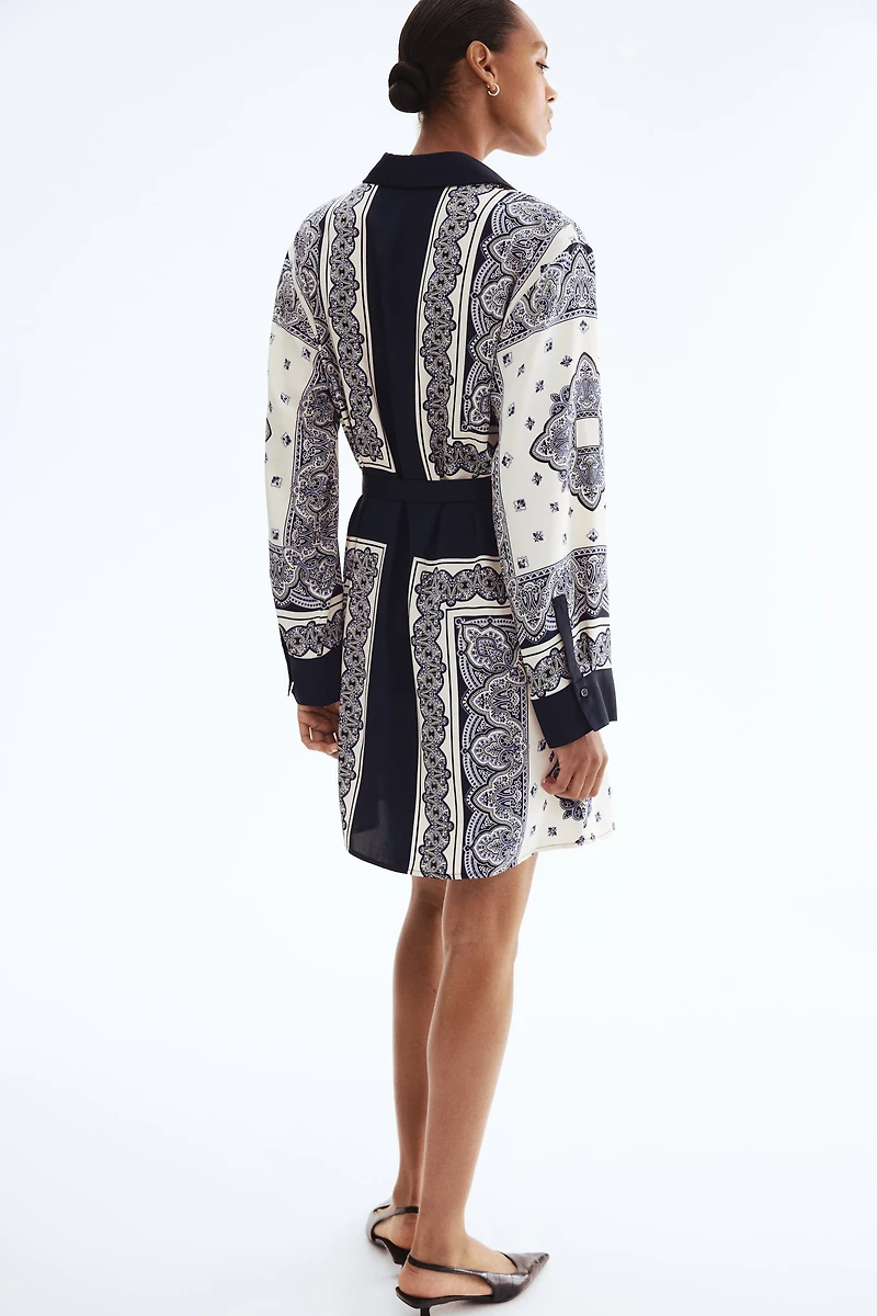 Shirt Dress with Belt