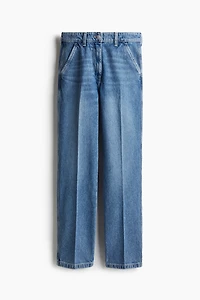 Jean droit taille basse