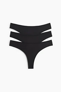 3-pack Microfiber Brazilian Briefs