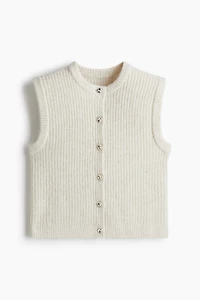Rib-Knit Vest