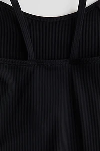 Ruffle-Trimmed Swimsuit