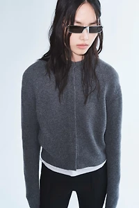 Structured Cashmere Cardigan