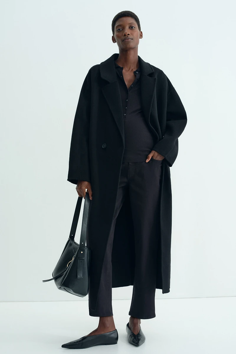 MAMA Straight Ankle Jeans