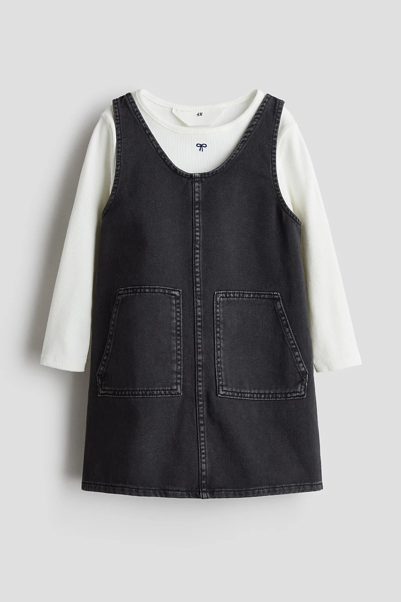 Ensemble 2 pièces avec robe et haut