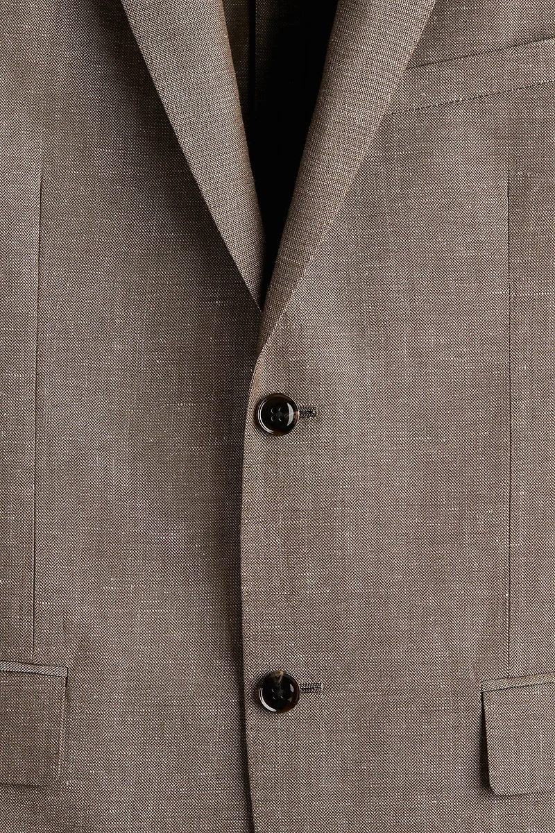 Slim-Fit Wool-Blend Jacket
