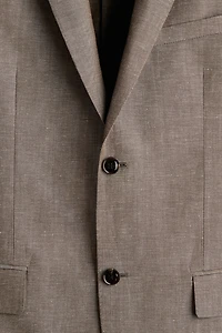 Slim-Fit Wool-Blend Jacket