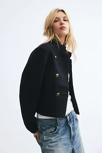 Button-Detail Jacket