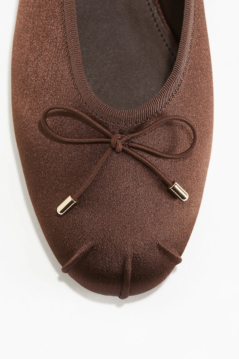 Satin Mary Janes