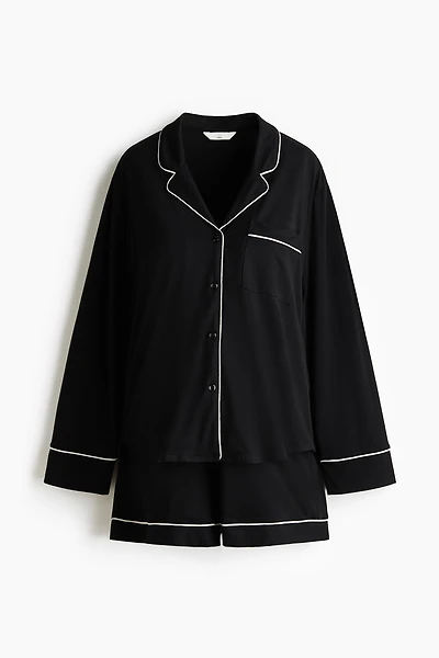 MAMA Pyjama Before & After en viscose mélangée