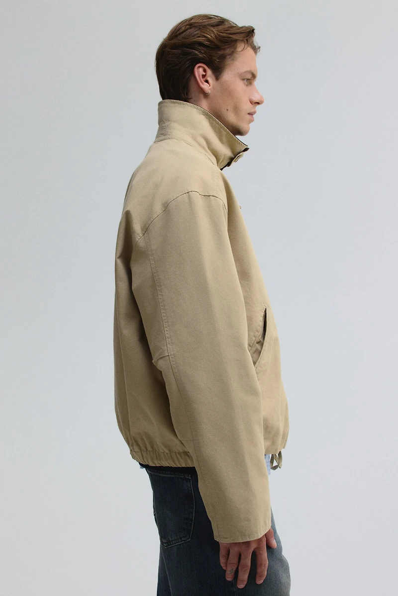 Cotton Blouson Jacket