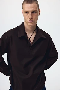 Chemise décontractée à enfiler