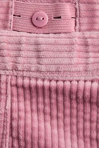 Corduroy A-Line Skirt
