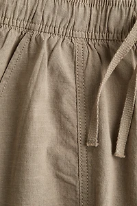 Pantalon de jogging en popeline