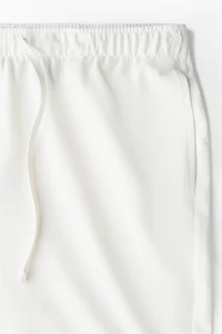 Relaxed-Fit Knee-Length Piqué Shorts