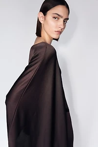 Tie-Belt One-Shoulder Jumpsuit