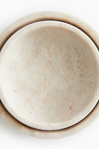 2-Pack Marble Bowls