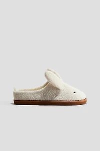 Teddy Fleece Indoor Mules