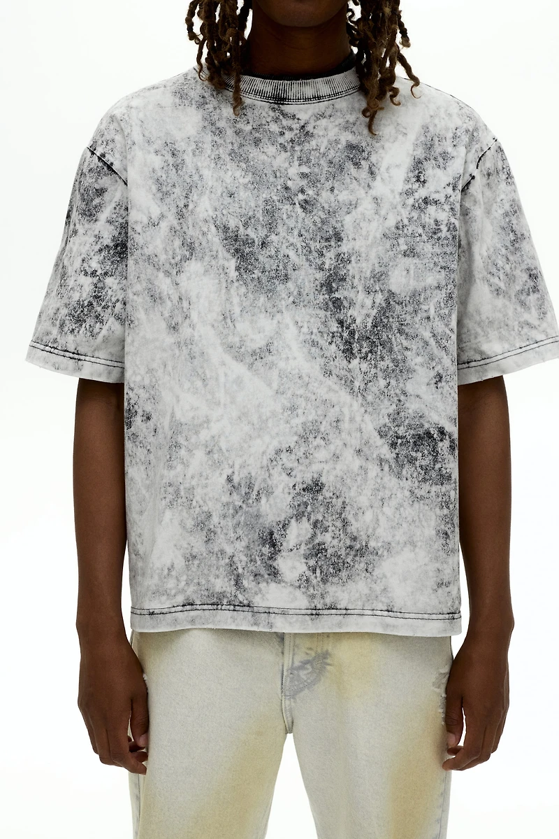 T-shirt court coupe très grande